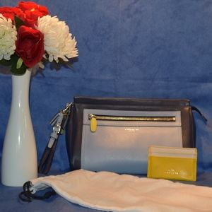 Coach Legacy ColorBlock clutch 002